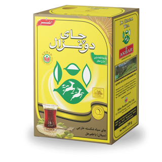 چای سیاه شکسته هل500گرمی دوغزال